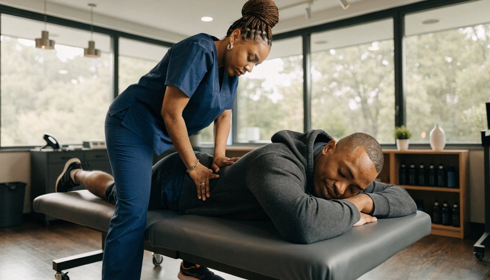 hands on treatment for back pain