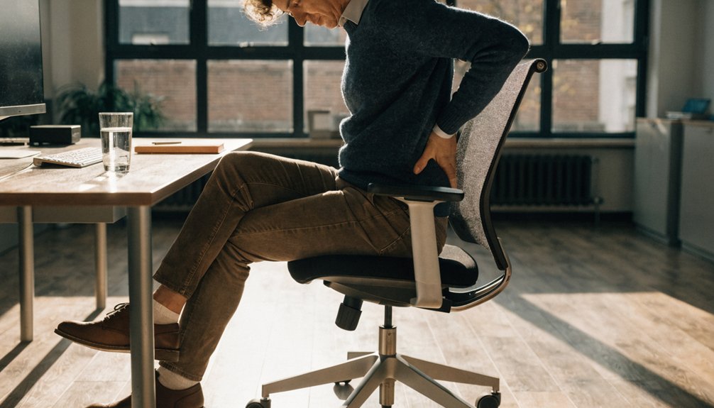 prolonged sitting causes back pain